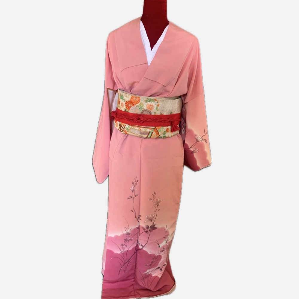 Authentic  "Tomesode" Japanese Kimono